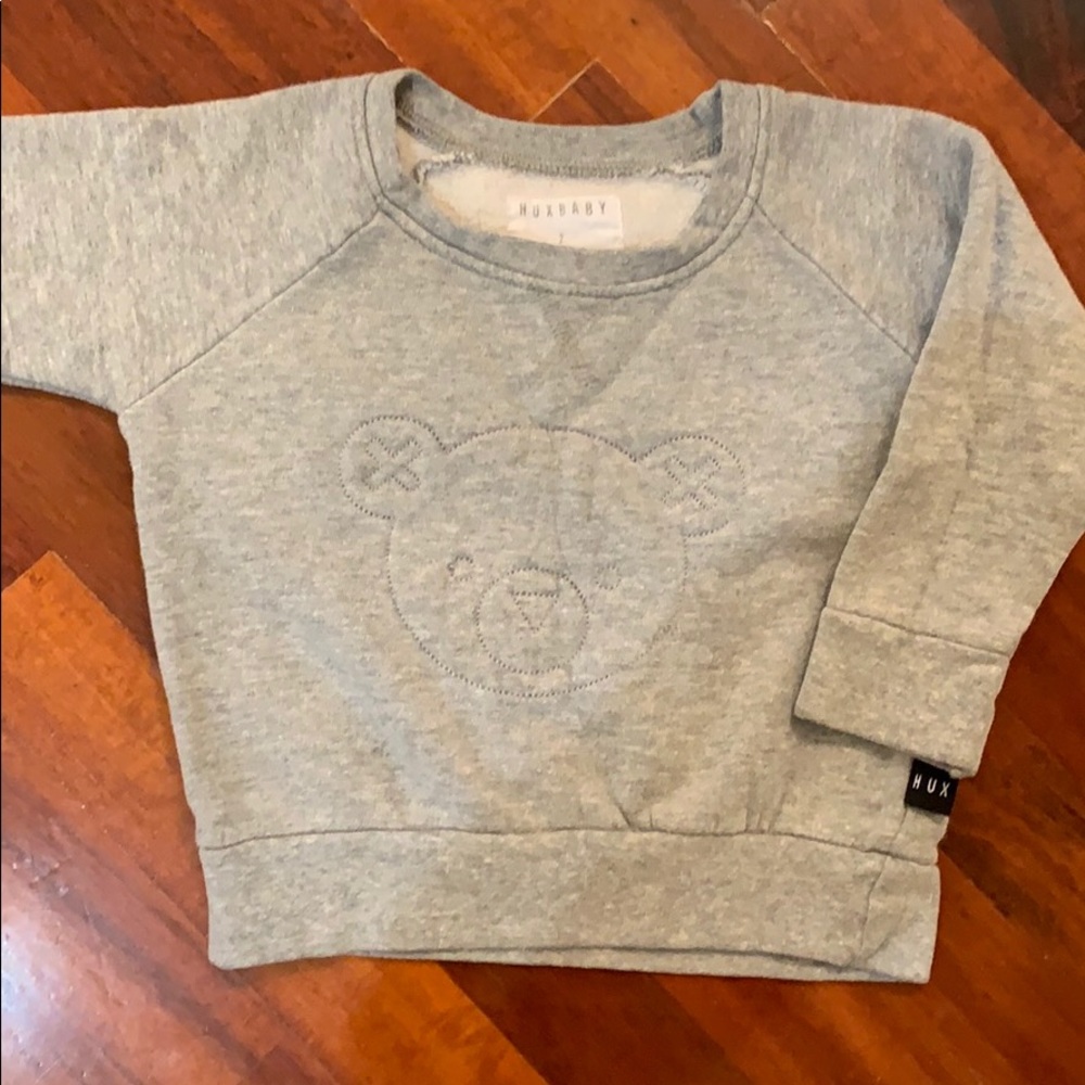 Huxbaby teddy bear sweatshirt
